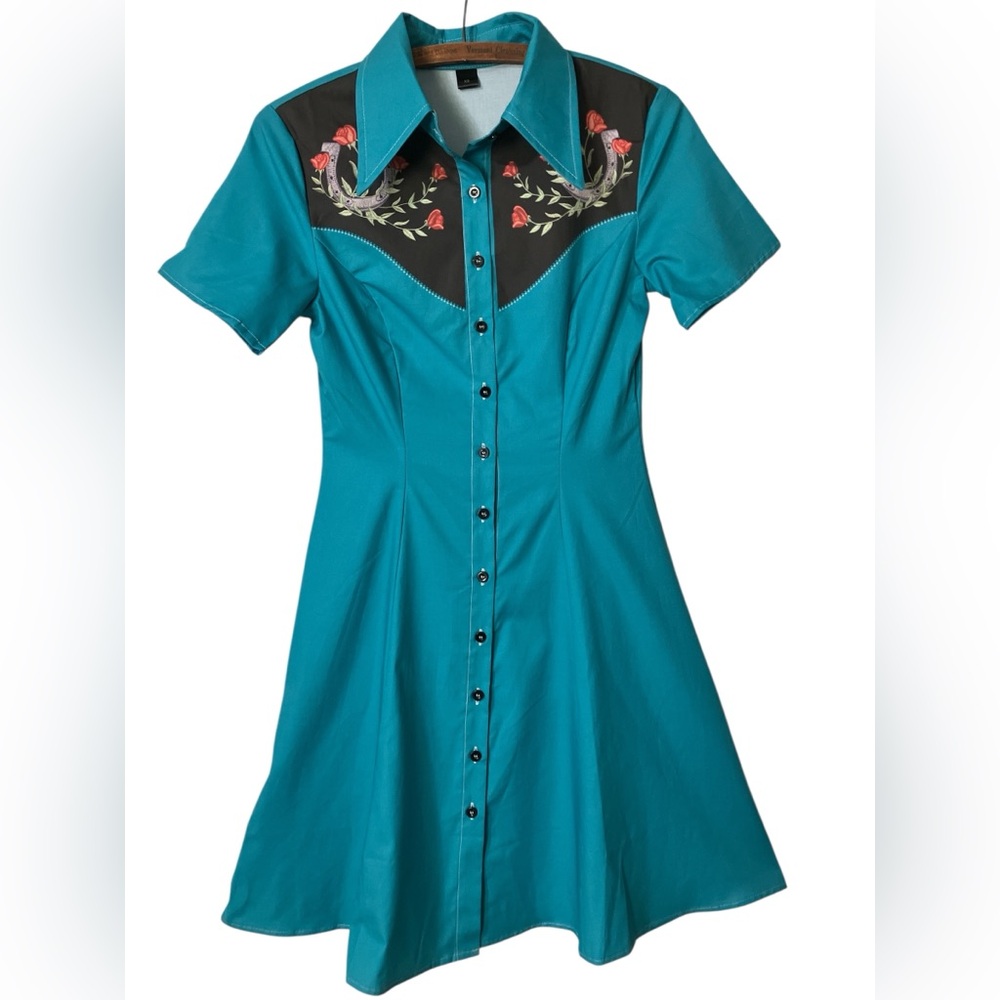 New Boozelele Dress Size XS Rodeo Cowgirl Western Horse Costume Square Dance
